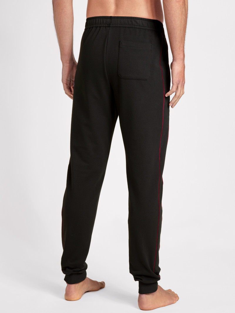 Schwarz Calida Remix Basic Lounge Sweatpants Men Loungewear | UOFLZ-9317