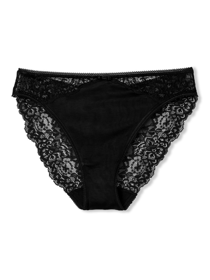 Schwarz Calida Sensual Secrets Brief Women Underwear | BVRXK-7106