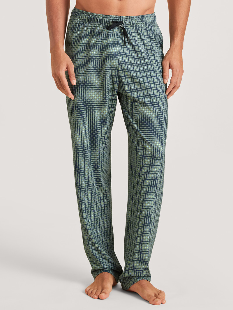 Slate Grey Calida Rmx Sleep Weekend Pants Men Sleepwear | IBHZR-0396