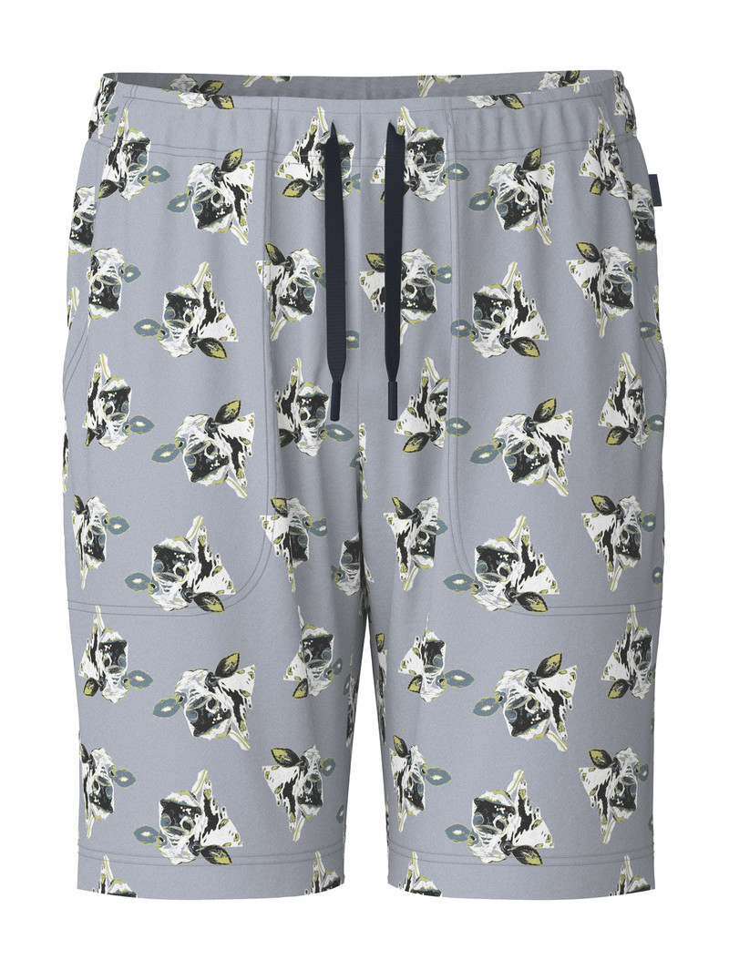 Sleet Grey Calida Rmx Sleep Leisure Bermudas Men Sleepwear | UAWGK-6407