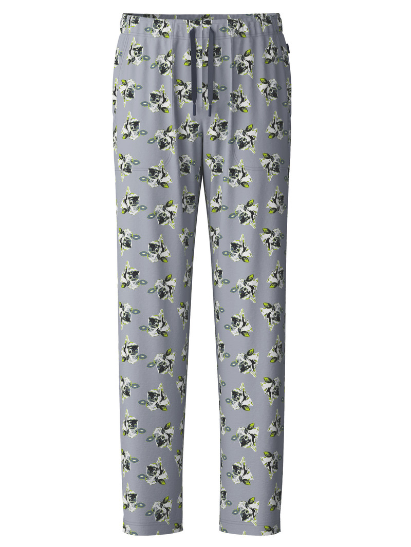 Sleet Grey Calida Rmx Sleep Leisure Pants Men Sleepwear | AXFLV-9647