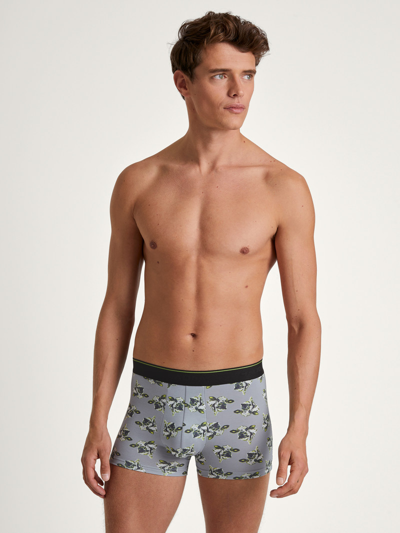 Sleet Grey Calida Swiss Edition Boxer Brief Men Underwear | XGQWR-5248