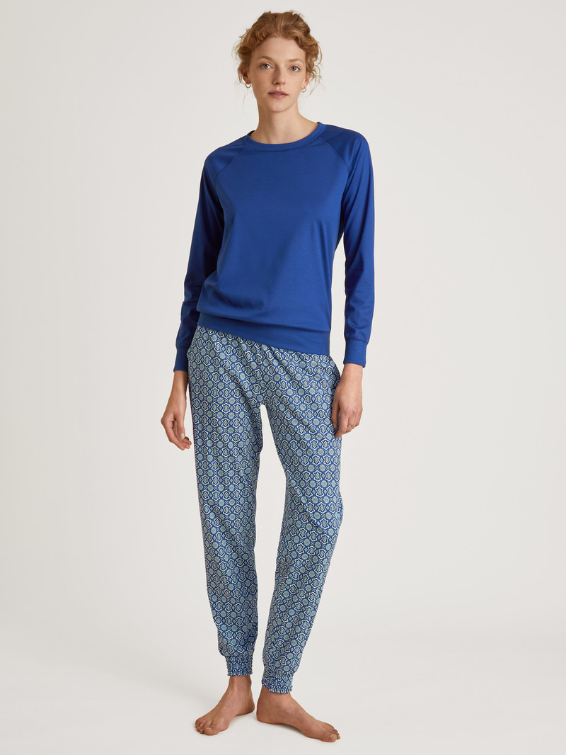 Sodalite Blue Calida Favourites Energy Pants Women Sleepwear | MSJCN-8047