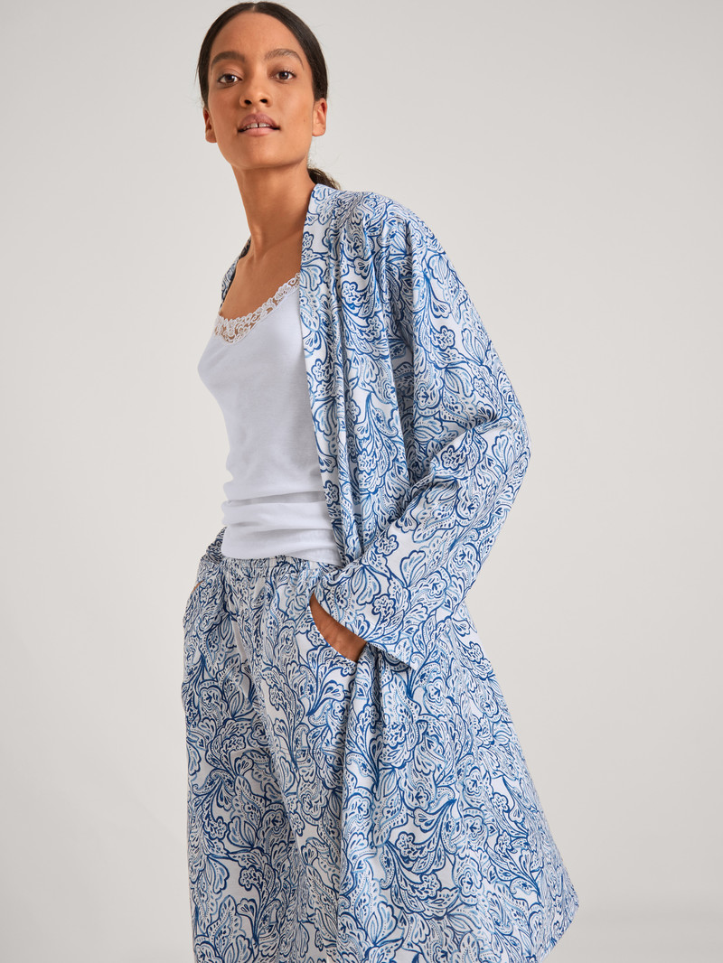 Sodalite Blue Calida Favourites Paisley Pants Women Sleepwear | DVJQG-9340