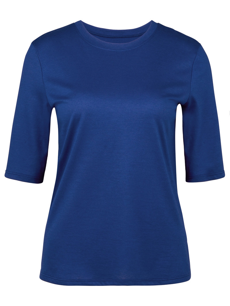 Sodalite Blue Calida Favourites Serenity Shirt Short Sleeve Women Loungewear | TNDBG-5384