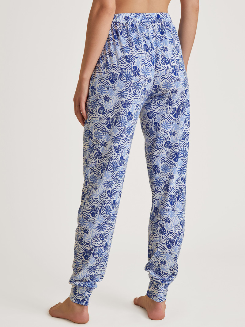 Sodalite Blue Calida Favourites Serenity Pants Women Sleepwear | DZXGK-7493