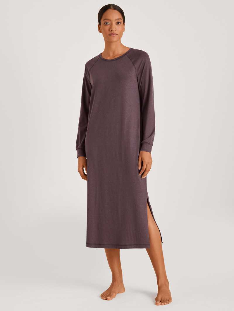 Soft Taupe Calida Dsw Warming Nightdress Women Deepsleepwear | NSBPT-7543