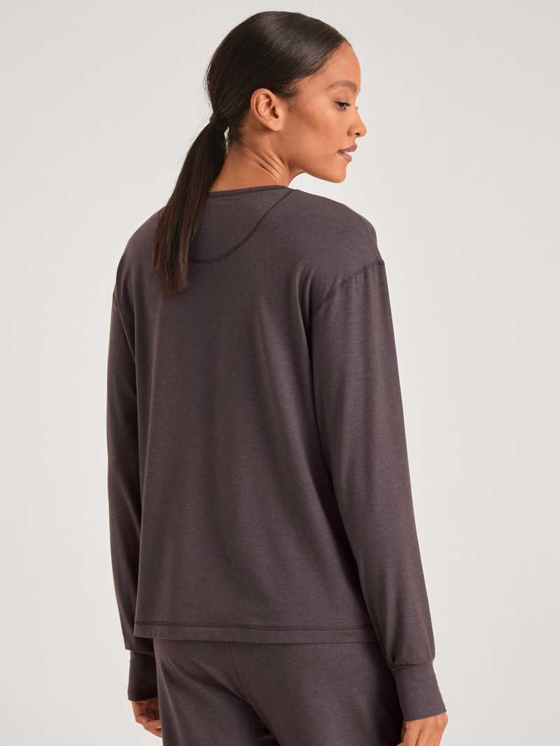 Soft Taupe Calida Dsw Warming Shirt Long-sleeve Women Deepsleepwear | IUYNK-5186