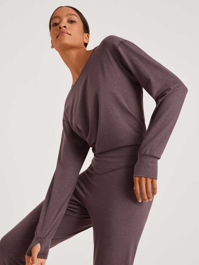 Soft Taupe Calida Dsw Warming Shirt Long-sleeve Women Deepsleepwear | IUYNK-5186