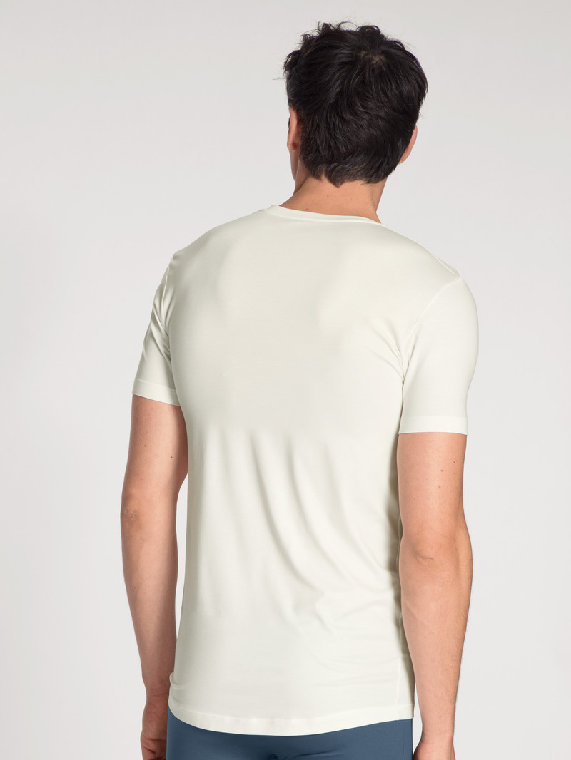 Star White Calida Circular Day T-shirt, Cradle To Cradle Certified® Men Underwear | QGCEM-7850