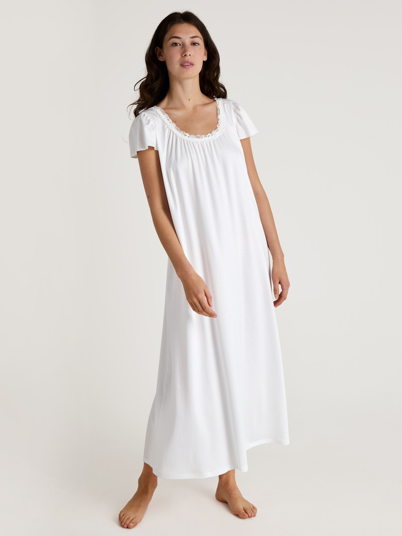 Star White Calida Special Sleepshirt Women Sleepwear | TFWDU-9134