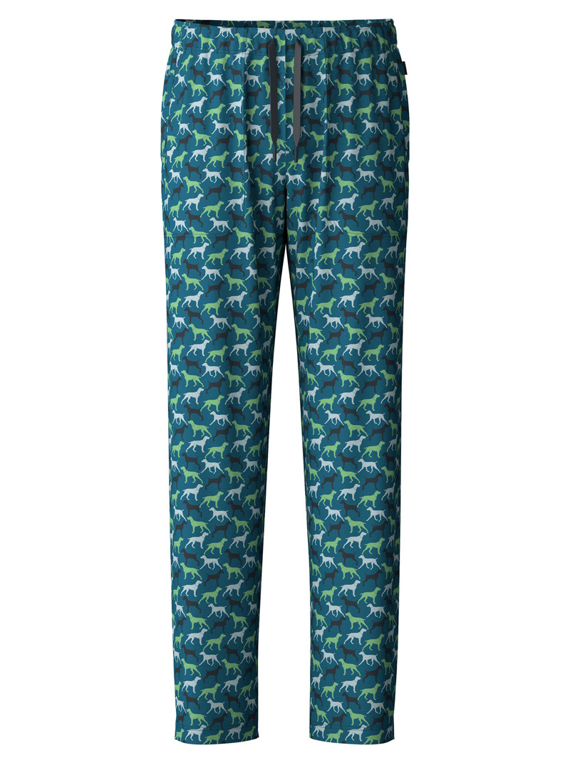 Stone Green Calida Rmx Sleep Weekend Pants Men Sleepwear | LXFNQ-5970