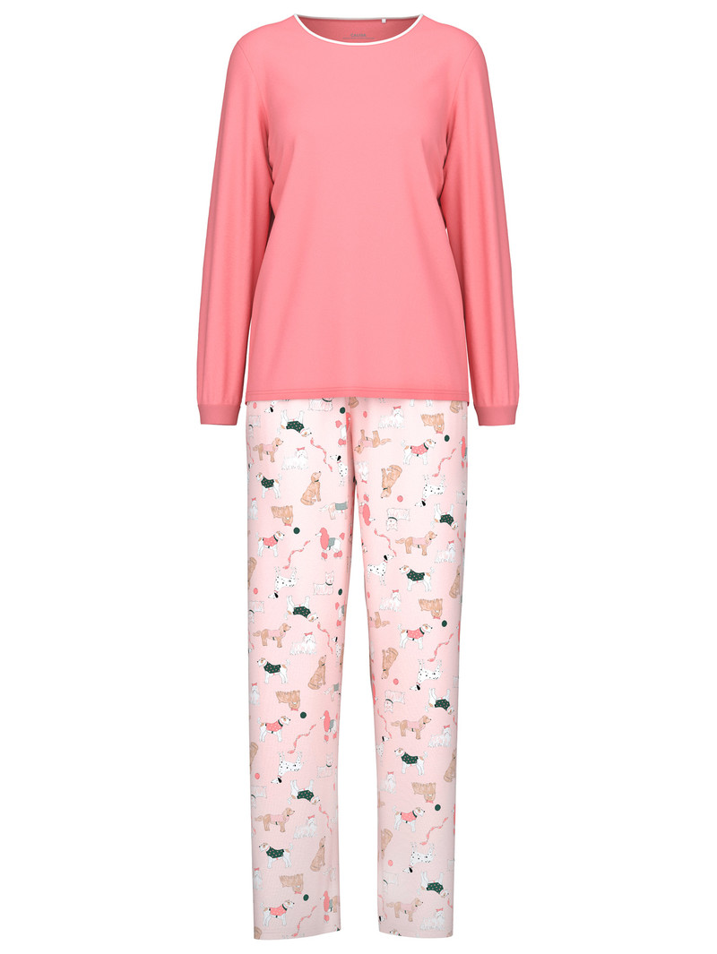 Strawberry Ice Calida Dog Dreams Pyjama Women Sleepwear | OLSEZ-6108