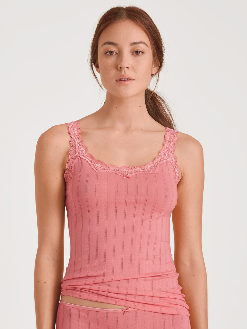 Strawberry Ice Calida Etude Toujours Tank Top Women Underwear | HEISU-0385