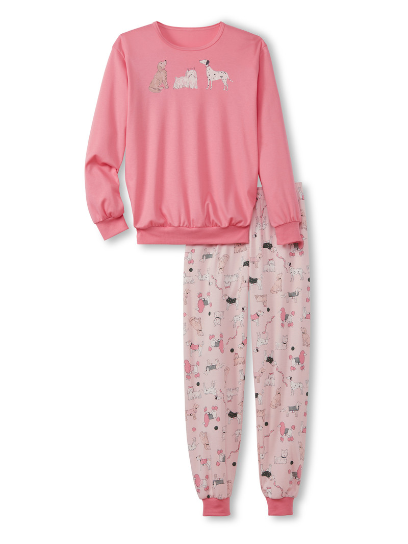 Strawberry Ice Calida Toddlers Dog Pyjama With Cuff Kids\' Pyjama | FMQER-1594