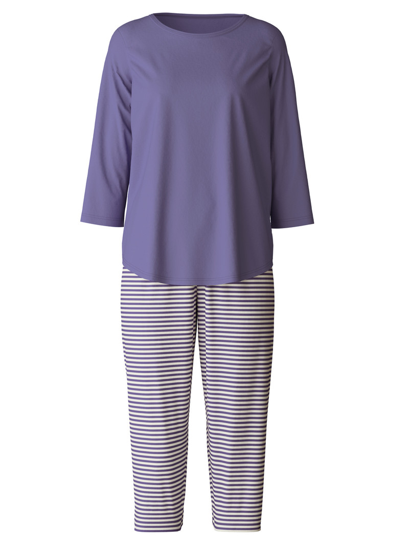 Twilight Purple Calida Special 3/4 Pyjama Women Sleepwear | KLOBR-4159