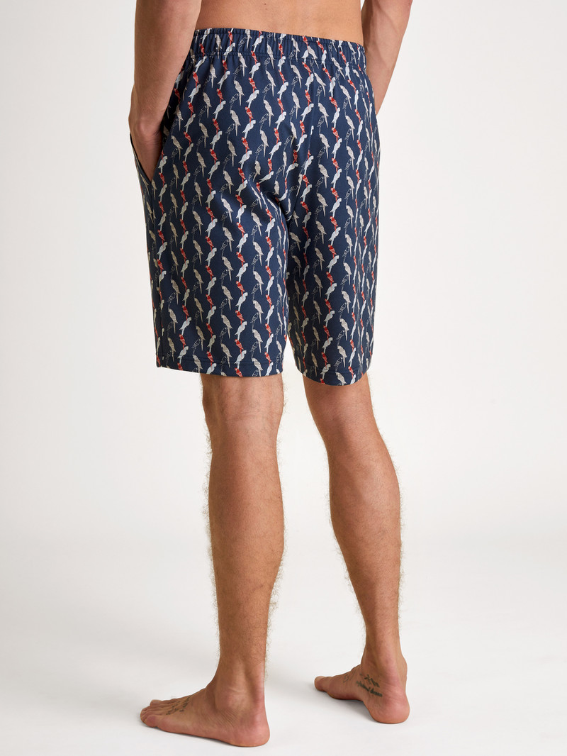 Ultimate Grey Calida Rmx Sleep Time Off Bermudas Men Sleepwear | SXRVU-5836