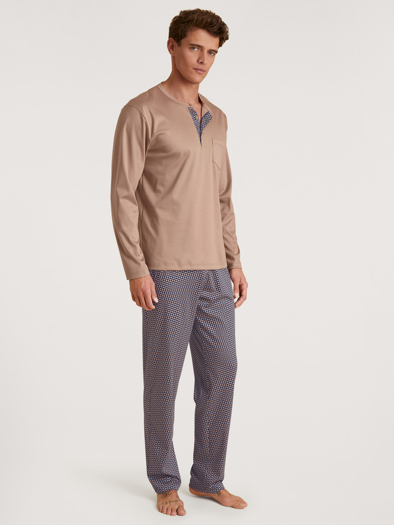 Warm Sands Calida Relax Selected 3 Pyjama Men Sleepwear | SAPDQ-2793