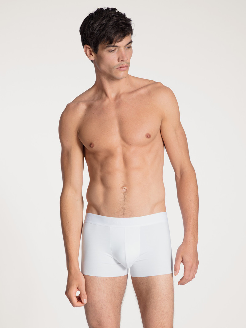 Weiss Calida Clean Line Boxer Brief With Elastic Waistband Men Underwear | XNHEQ-1283