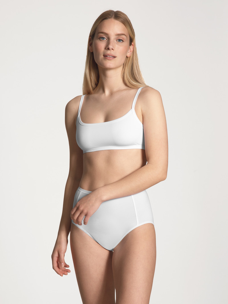 Weiss Calida Eco Sense Bustier Women Underwear | BUFOX-5407