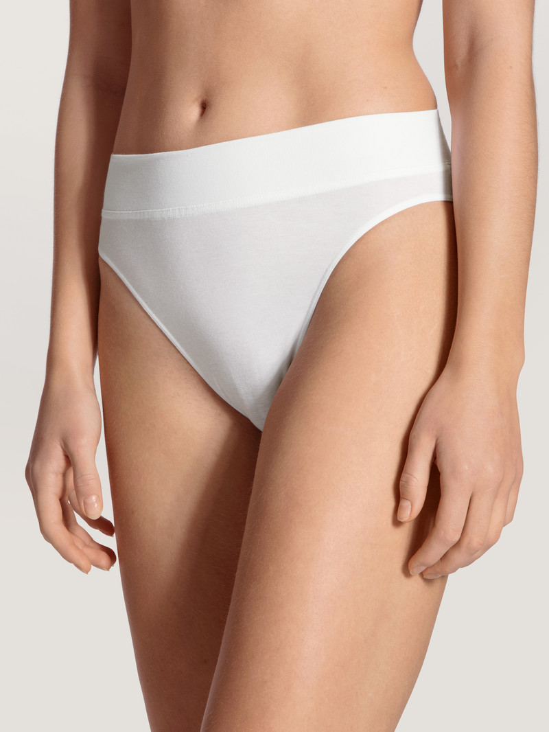 Weiss Calida Elastic Brief, High Waist Women Yoga | RJQGD-7685