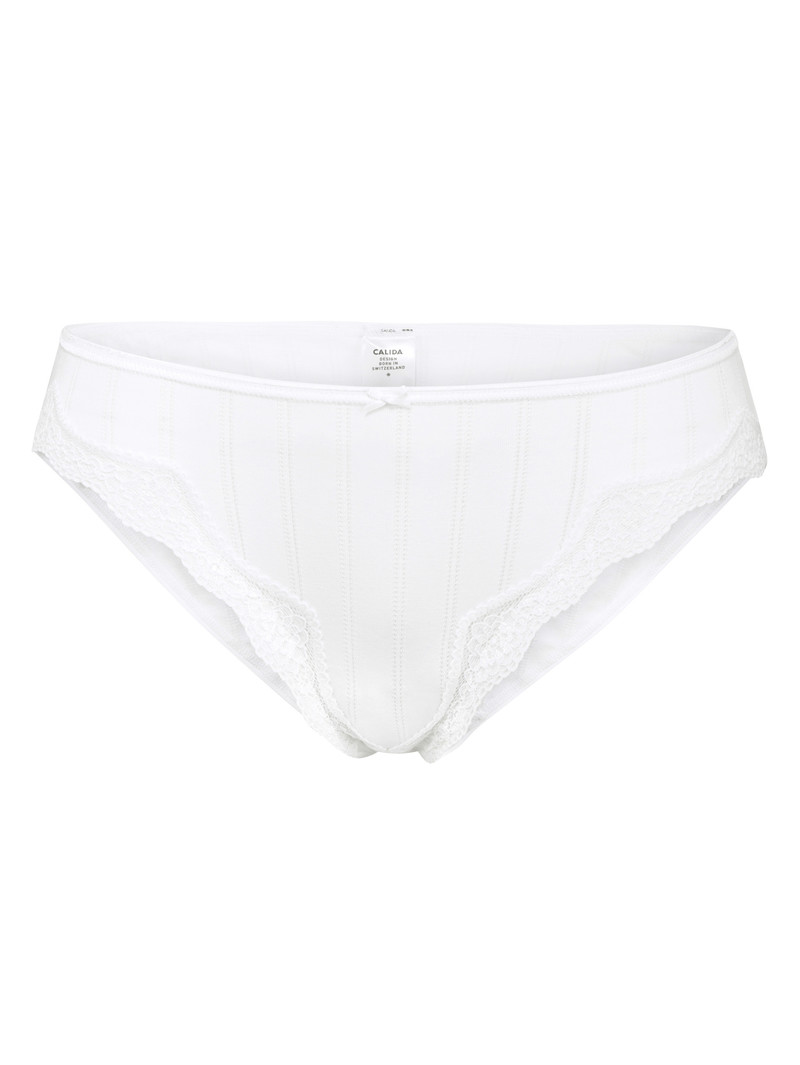 Weiss Calida Etude Toujours Brief, Regular Cut Women Underwear | EFQSR-8642