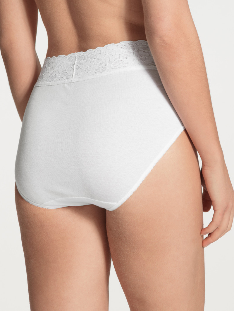 Weiss Calida Iconics Midi Brief Women Underwear | TFXBU-9810