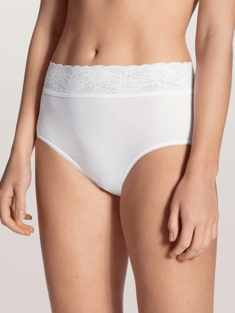 Weiss Calida Iconics Midi Brief Women Underwear | TFXBU-9810