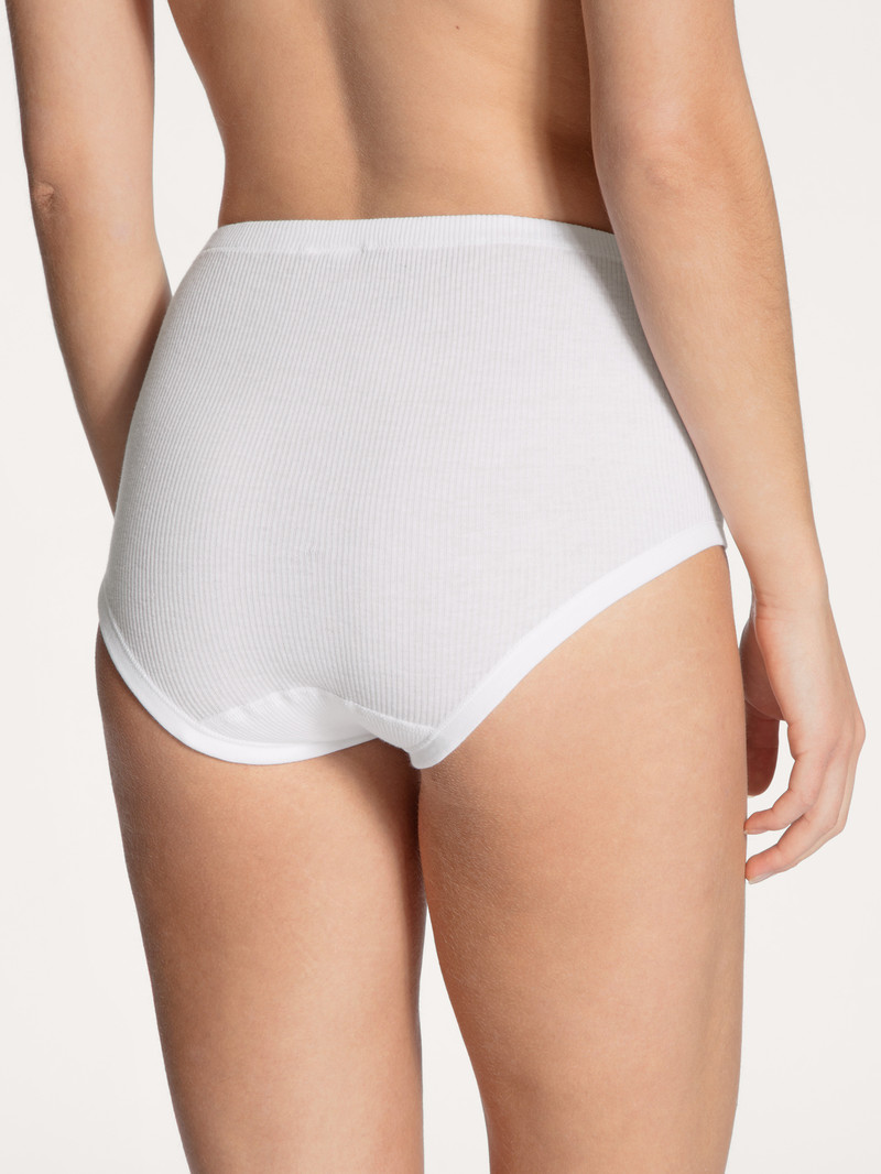 Weiss Calida Iconics Midi Brief Women Underwear | GBFEN-2607