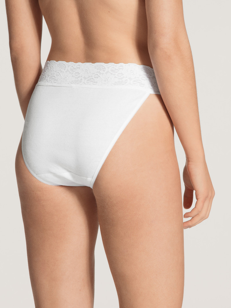 Weiss Calida Iconics Tanga Women Underwear | JVCED-7860