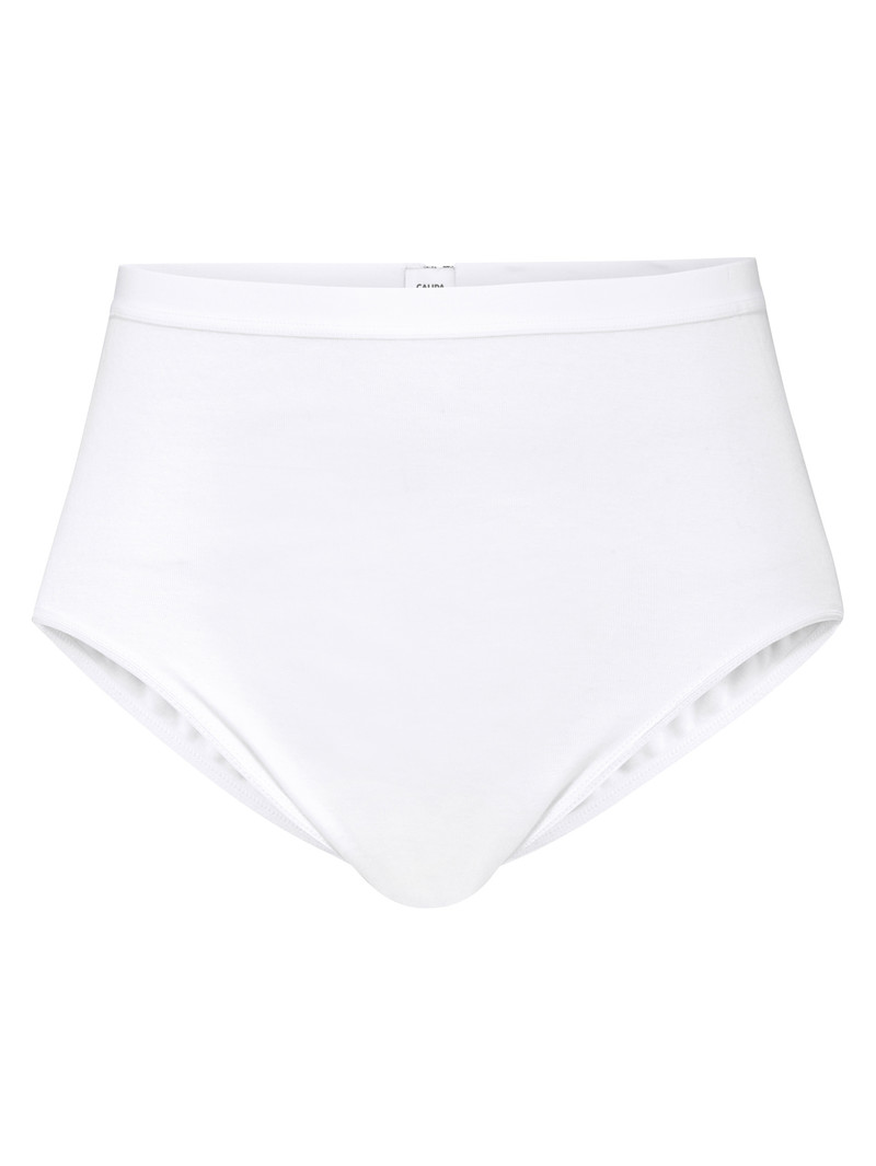 Weiss Calida Light Midi Brief Women Underwear | VAFBR-2913