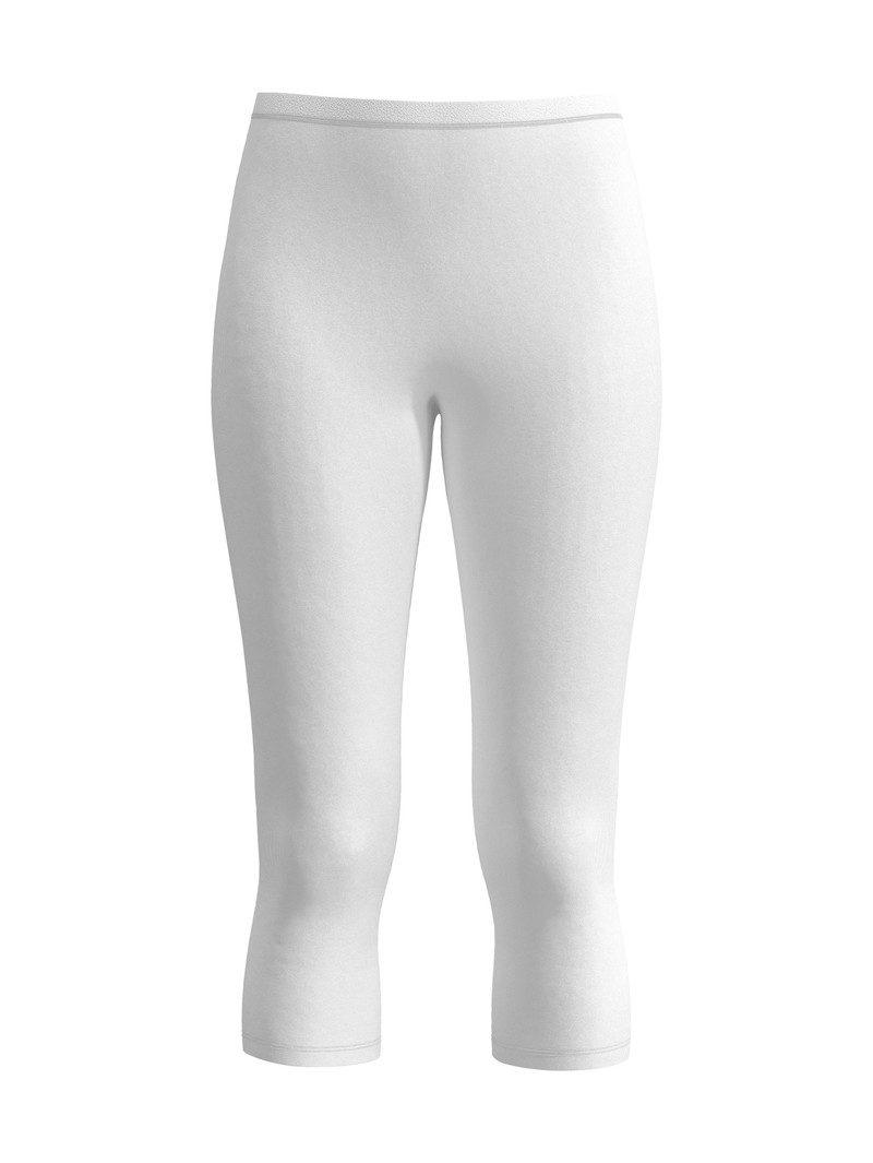 Weiss Calida Natural Comfort 3/4 Leggings Women Loungewear | EPAUC-1409