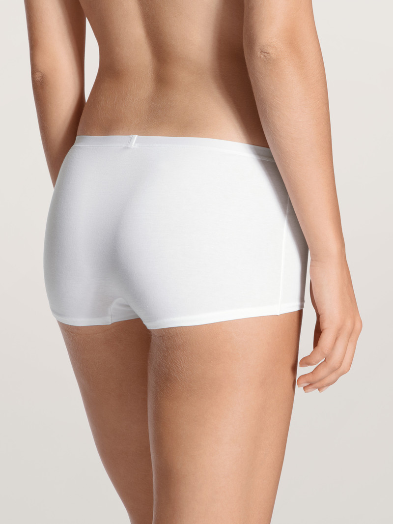 Weiss Calida Natural Comfort Shorty Regular Cut Women Underwear | LNHDC-4607