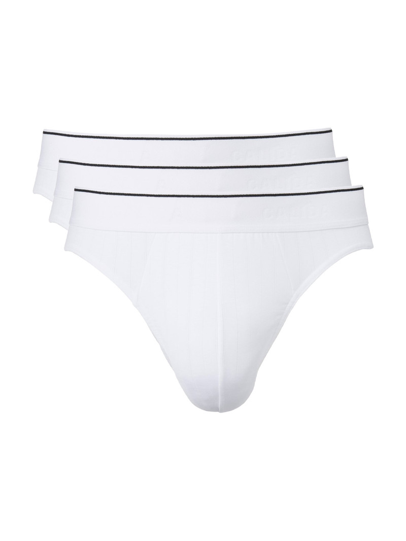 Weiss Calida Pure & Style Brief, Value Pack Men Underwear | XRVJN-7254