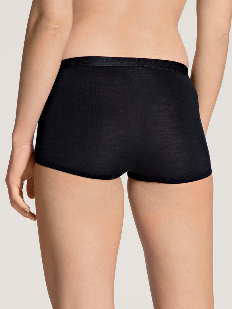 Ws Schwarz Calida True Confidence Panty, High Waist Women Underwear | JVNOW-8134